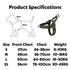 No-pull dog harness in khaki