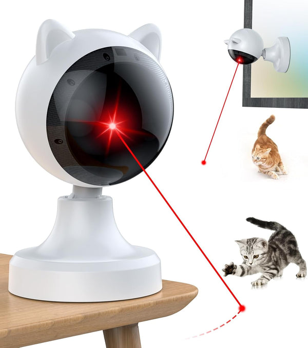 Automatic Laser Toy for Cats - Interactive