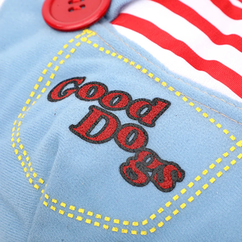 Halloween pet costume - cat and small dog jumpsuit cosplay special edition