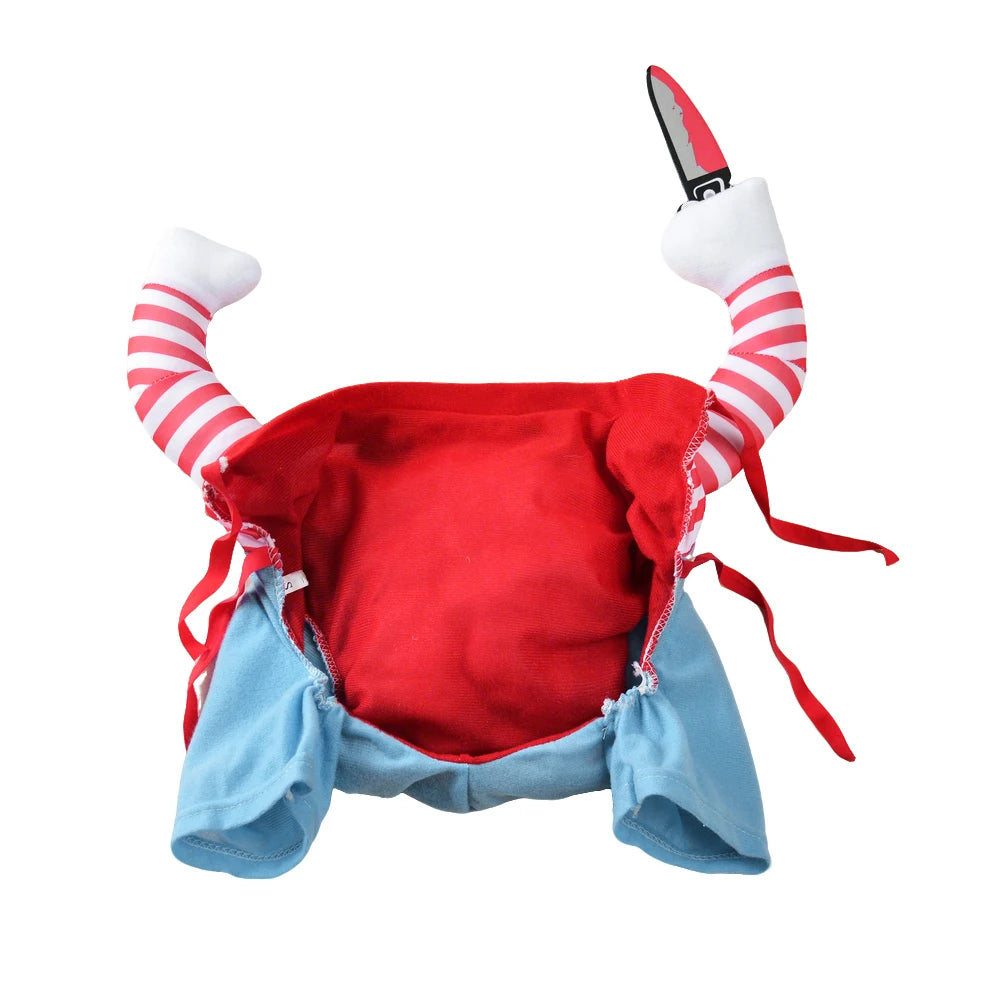 Halloween pet costume - size guide